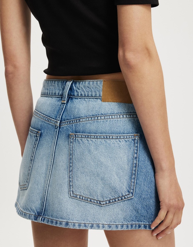 Cotton On - Original Denim Mini Skirt