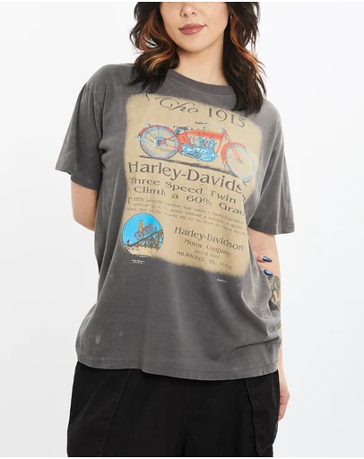 Vintage by The Real Deal - Pre Loved - 1996 Harley Davidson Tee