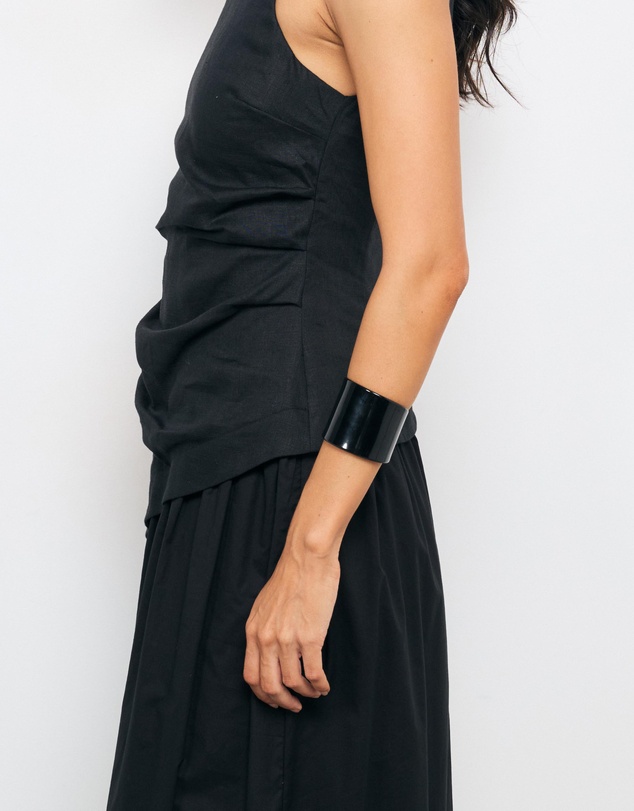 AERE - Frankie Asym Panel Midi Dress