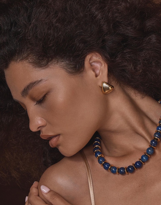 Amber Sceats - Sorrento Necklace in Blue
