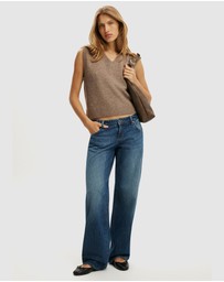 Cotton On - V-Neck Slouch Vest