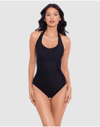 Miraclesuit Swimwear  - Rock Solid Utopia Wired Halter One-Piece Shaping Swimsuit