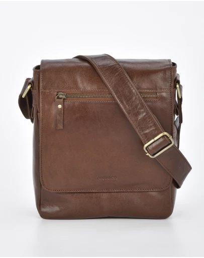 Cobb & Co - Kooyong Jr. RFID Leather Satchel