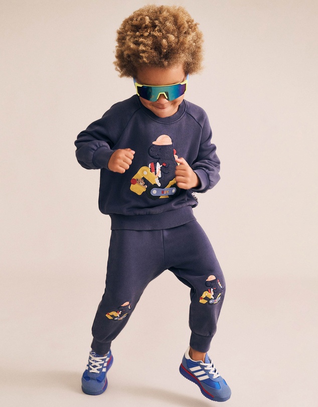 Huxbaby - Tradie Dino Sweatshirt - Babies-Kids