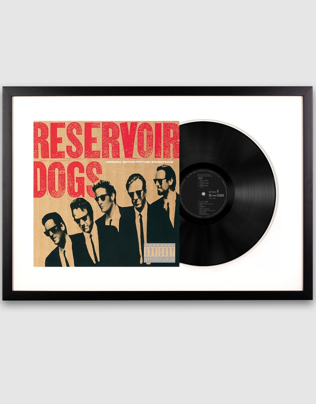 iWorld - Framed Soundtrack Reservoir Dogs - Vinyl Album Art