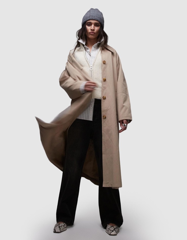 TOPSHOP - 90s Trench Coat