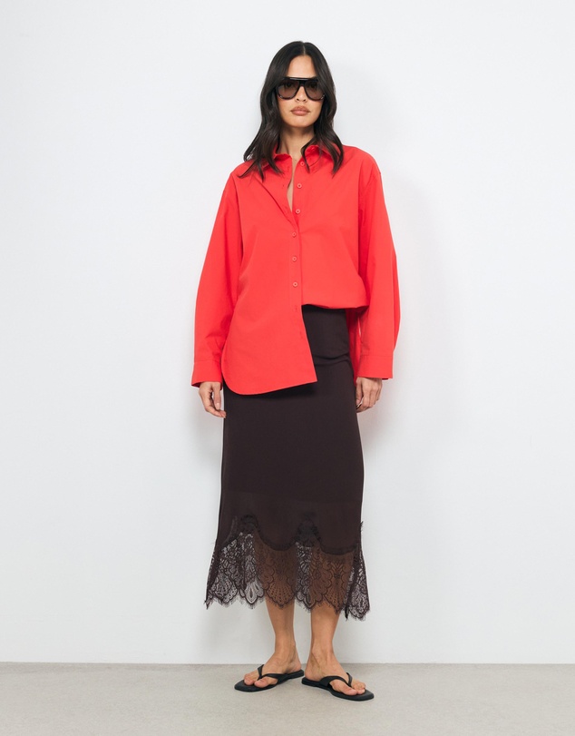 AERE - Freya Oversized Organic Cotton Shirt