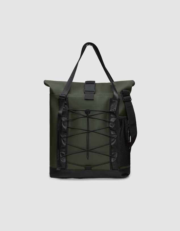 RAINS - Trail Rolltop Tote Bag Green