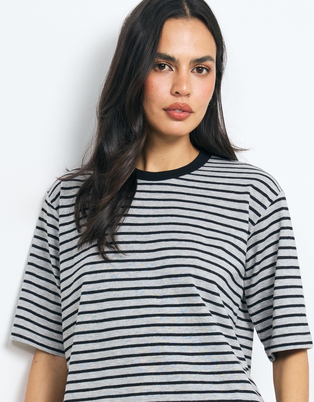 AERE - Stripe Relaxed T-Shirt