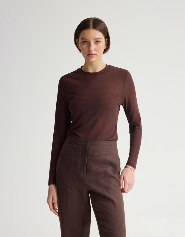 Oxford - Camilla Mesh Top