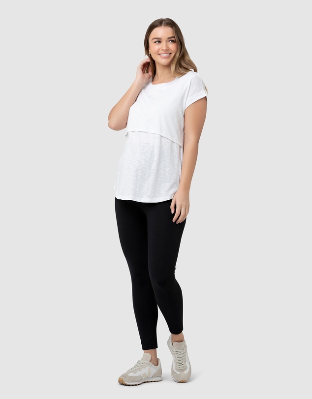 Ripe Maternity - Active Over Tummy Crop Legging