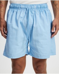 Surrounded By Ghosts - The Andradite Linen Drawstring Shorts