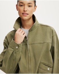 Cotton On - Knox Funnel Neck Jacket