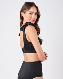 UNE PIECE - Classic Square Neck Bralette Bikini Top