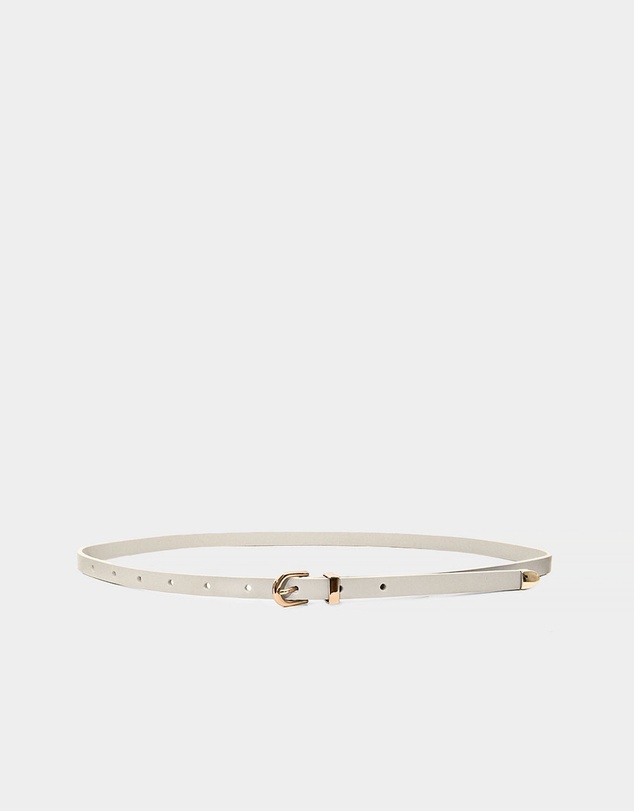 Forcast - Amira Slim Leather Belt