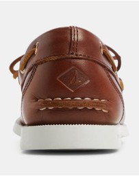 Sperry - A/O 1-Eye Leather Brown Distress- Women's