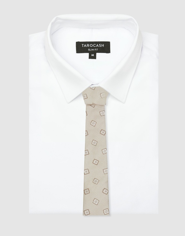 Tarocash - Gilbey Geo Silk Tie