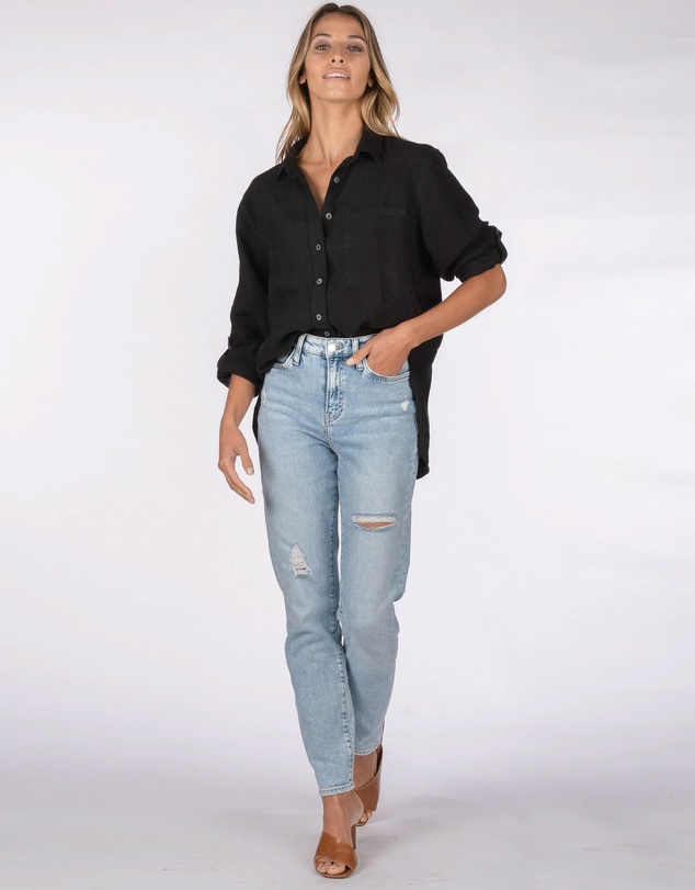 CAMIXA - Luna Oversize Linen Shirt