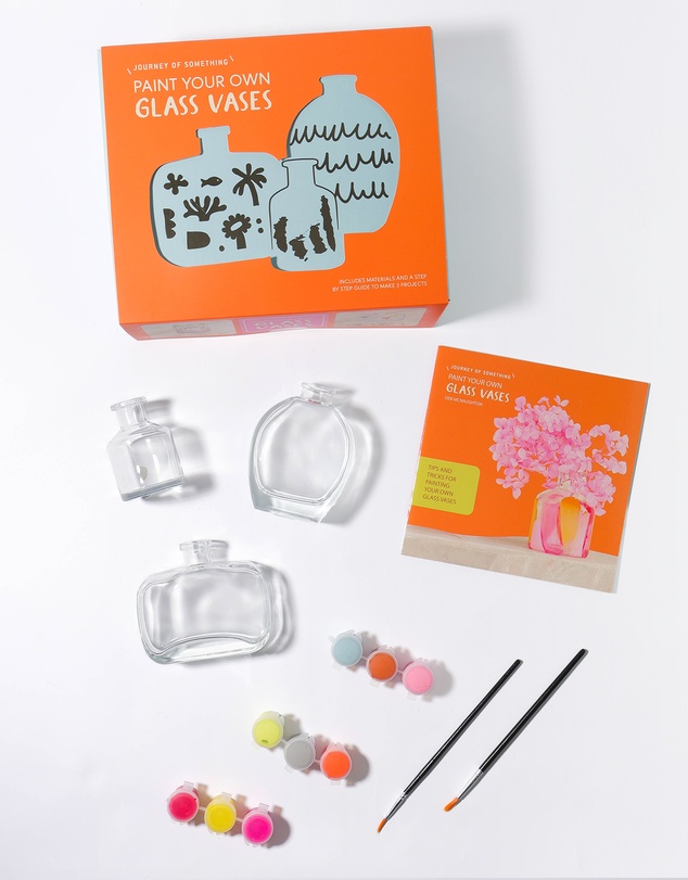 Journey Of Something - Paint Your Own Glass Vases