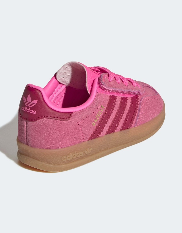 adidas Originals - GAZELLE INDOOR COMFORT CLOSURE ELASTIC LACE SHOES Infants