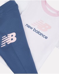 New Balance - Jersey Ringer Tee & Legging Set