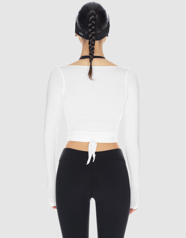 437 - The Ballet Wrap Top
