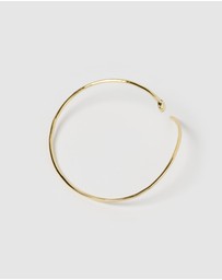 Izoa - Serpent Green Eye Cuff