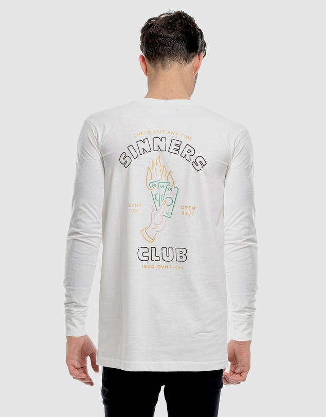 DVNT - Sinners Club Long Sleeve Tee