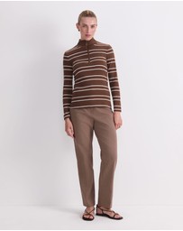 Sportscraft - Lucy Zip Funnel Neck Top