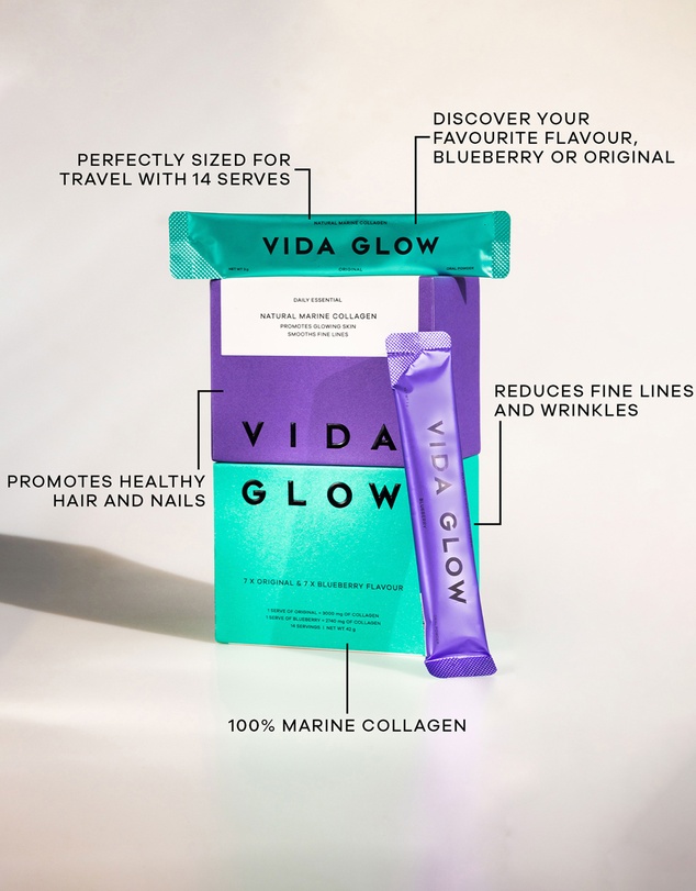 Vida Glow - Mixed Natural Marine Collagen Trial Pack