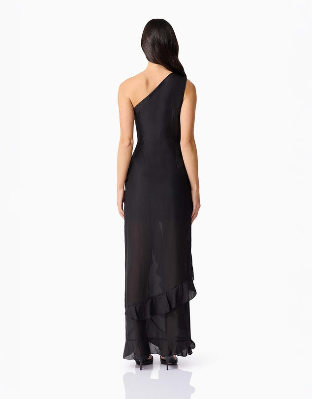 Elliatt - Lucinda One Shoulder Gown In Black