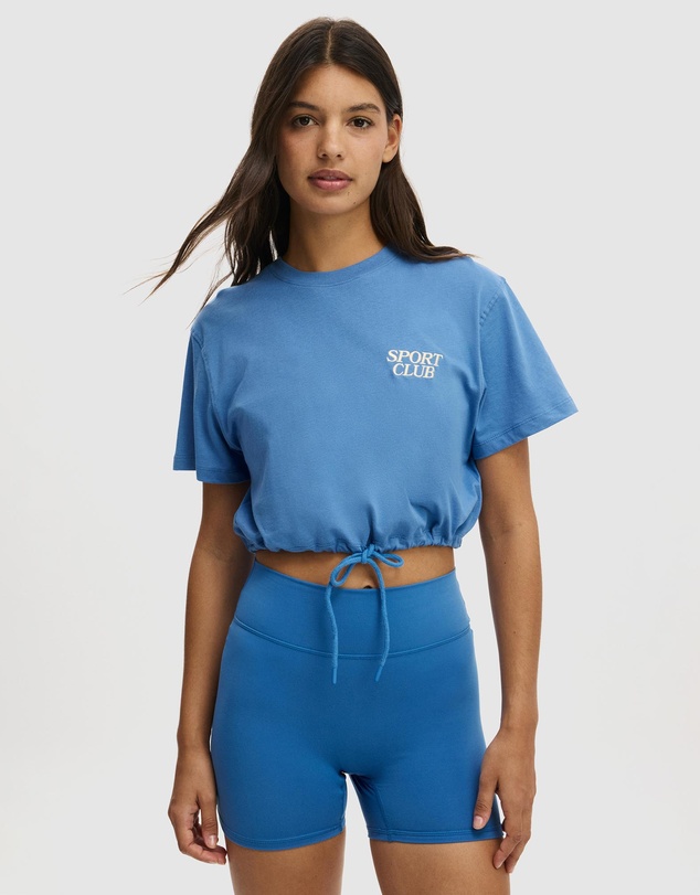 Cotton On Body Active - Active Graphic Tie Up Tee