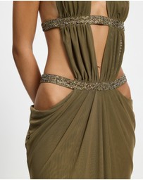 Jaded London - Cut Out Maxi Dress