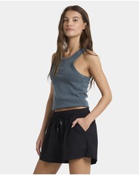 Roxy - Womens Recess Elastic Waist Shorts