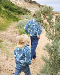 Skwosh - Shady Beaches Kids Polar Fleece Jacket