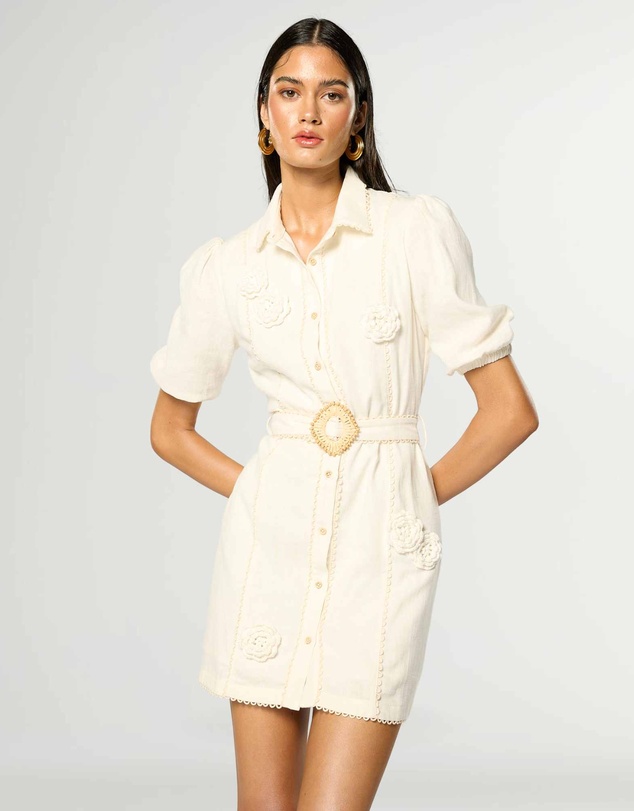 Winona - Rosalind Button Up Short Dress