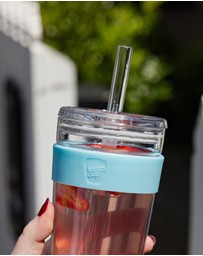 KeepCup - Longplay Cold Cup 12oz Reusable Coffee Cup with Boba Straw Lid