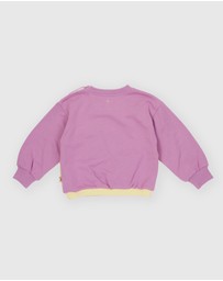 Goldie + Ace - Nash Piped Panel Sweatshirt - Babies-Kids