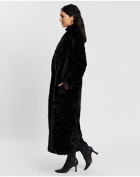 Unreal Fur - Black Bird Coat