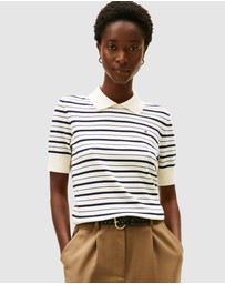 Tommy Hilfiger - Short Sleeve Polo Sweater