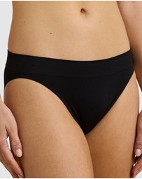Lauren by Ralph Lauren - Lauren Seamless Recycled Jersey High Leg Bikini Brief