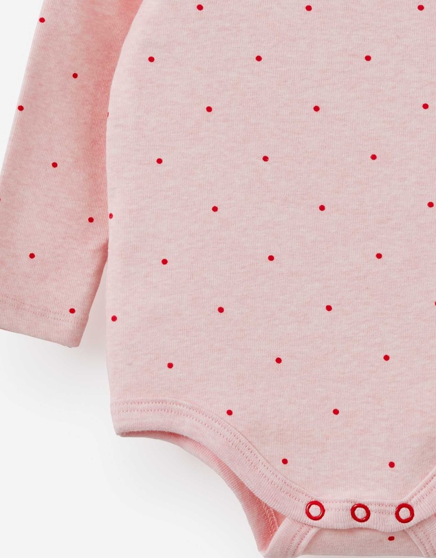 Cotton On Kids - Organic Cross Over Long Sleeve Bubbysuit