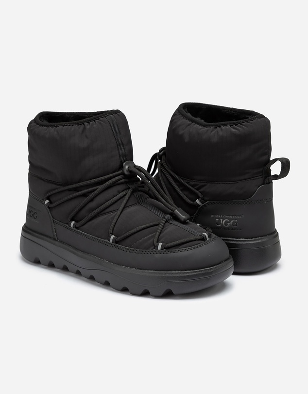Ozwear Connection Uggs - Ugg Down Lace-Up Snow Boots (Water Resistant)
