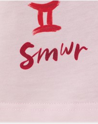 SMWR. by The Somewhere Co - Gemini Astrology Oversized Tee
