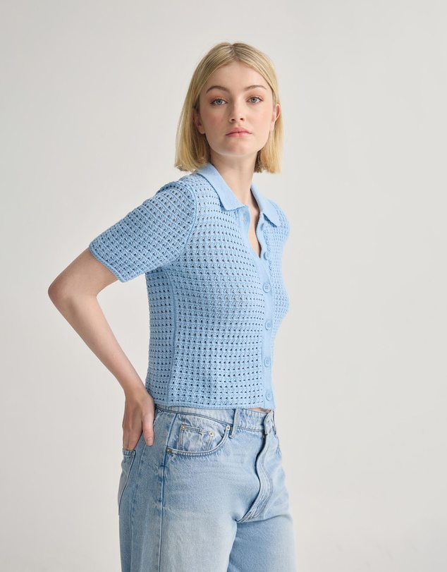 Oxford - Imogen Crop Cardigan