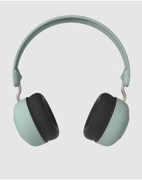 Kreafunk - Kreafunk Kids Buzz Bluetooth Headphones W/ Anc - Dusty Green