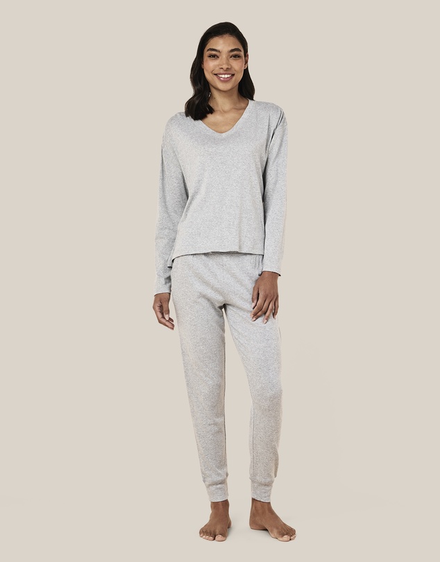 Papinelle - Pia Luxe V Neck Long Sleeve Top