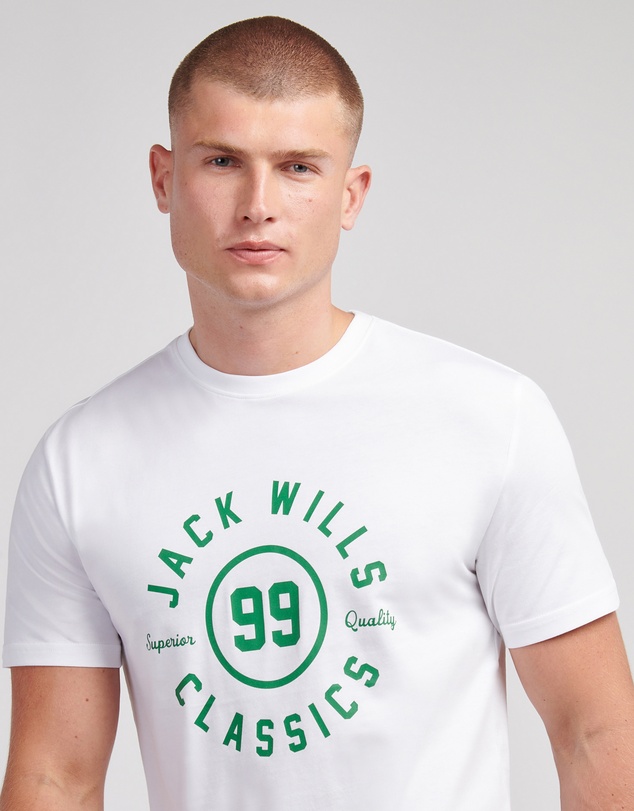 Jack Wills - Ringer Graphic T-Shirt