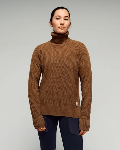 Kathmandu - Retreat Merino Blend Roll Neck Pullover