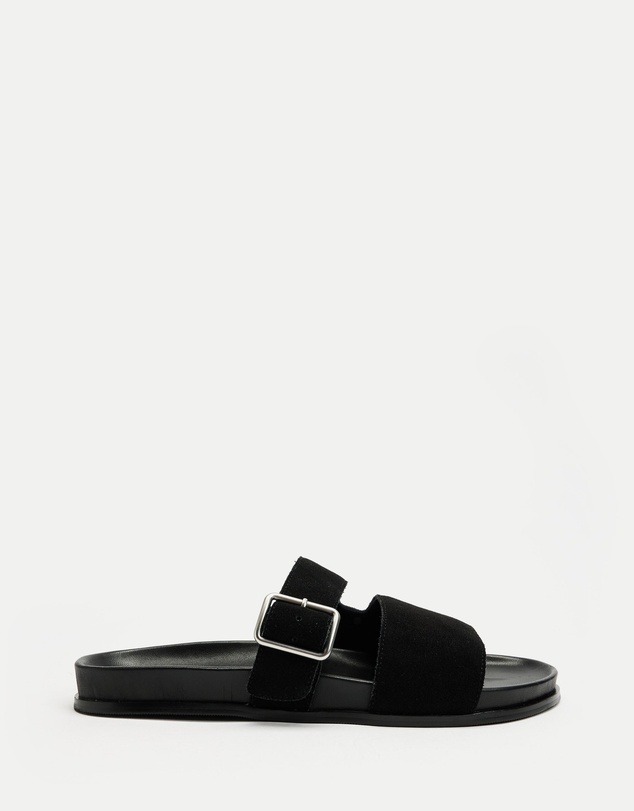 Assembly Label - Kyah Suede Slides